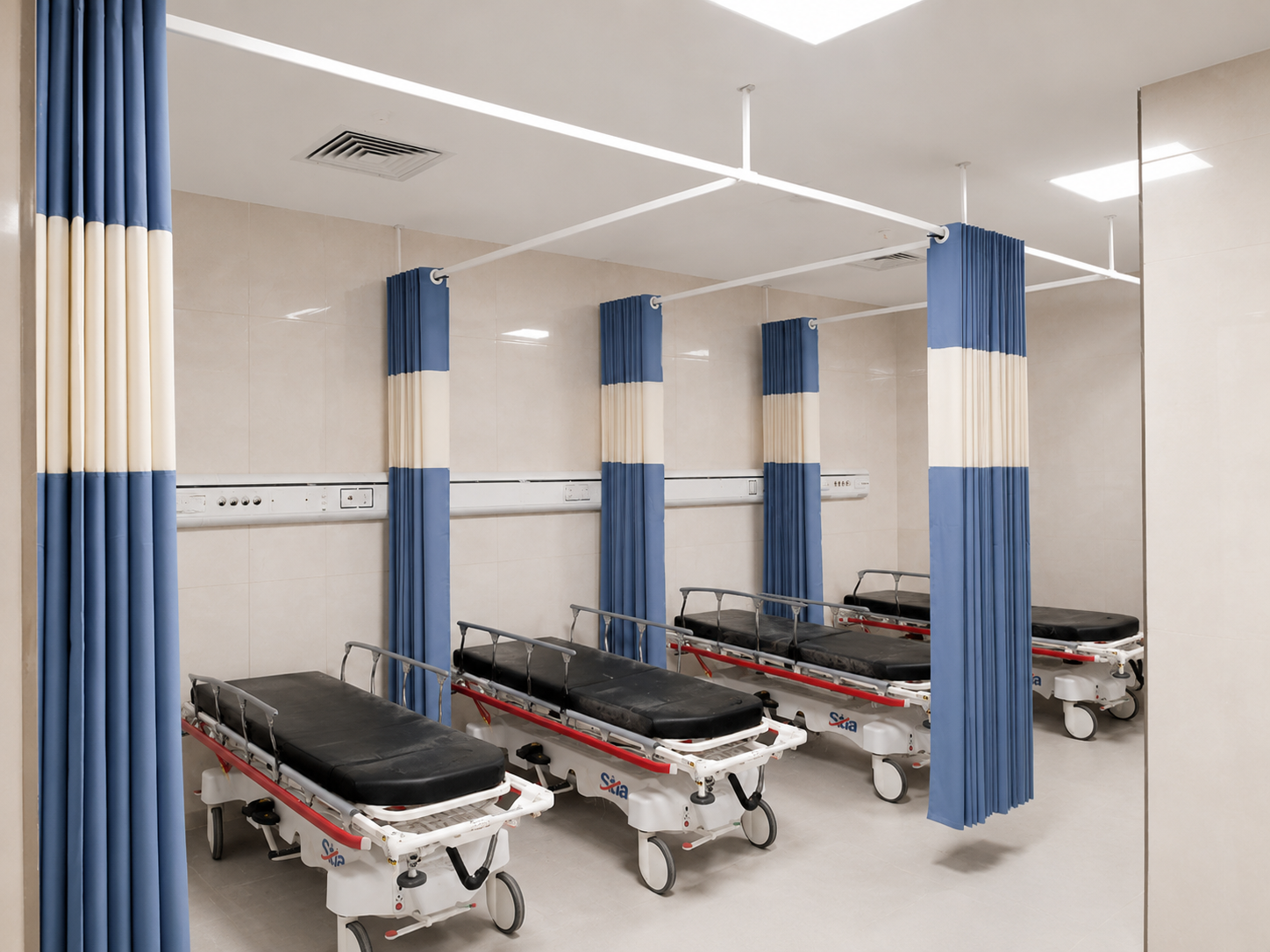 Easy-Open Hospital Curtain